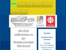 Tablet Screenshot of pestalozzischule-heinsberg.de